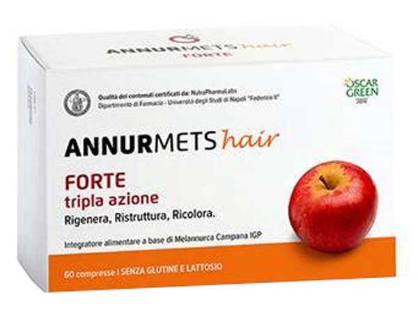 ANNURMETS HAIR FORTE TRIPLA AZIONE 60 COMPRESSE - fitfarma.it