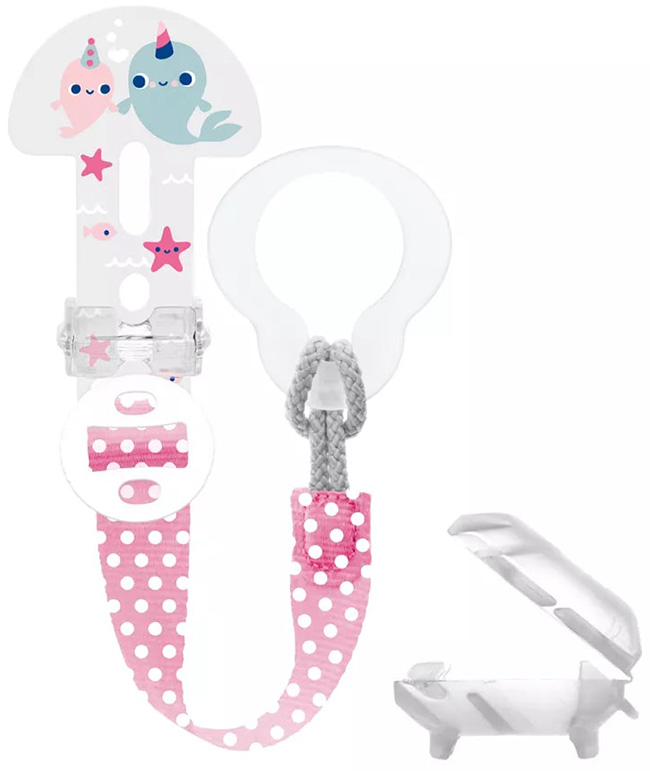 MAM CLIP IT&COVER PORTASUCCHIETTO 0+ FEMMINA - fitfarma.it