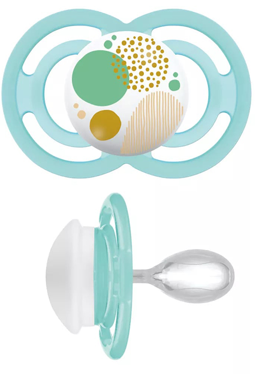 MAM PERFECT SUCCHIETTO 6+ MESI SILICONE SINGOLO MASCHIO - fitfarma.it