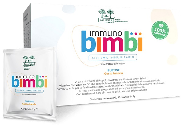 SALUGEA IMMUNO BIMBI 30 BUSTINE - fitfarma.it