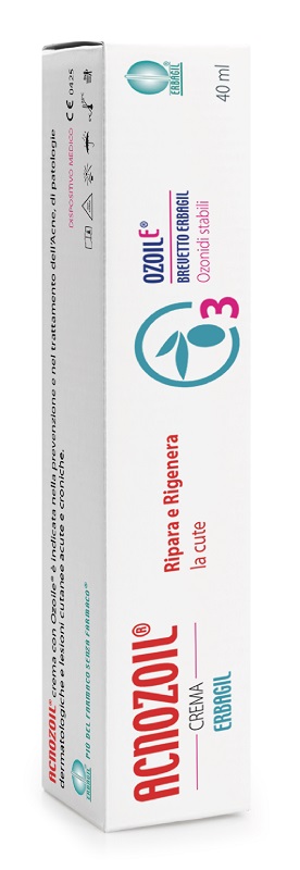 ACNOZOIL CREMA RIPARA E RIGENERA LA CUTE TRATTAMENTO ACNE 40 ML - fitfarma.it