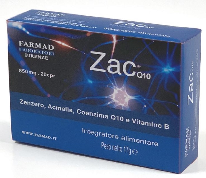 ZAC Q10 20 COMPRESSE - fitfarma.it