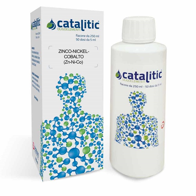 CATALITIC ZINCO NICKEL COBALTO OLIGOELEMENTI 250 ML - fitfarma.it