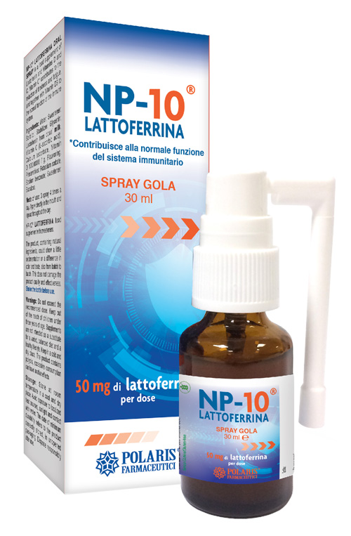 NP-10 LATTOFERRINA SPRAY GOLA 30 ML - fitfarma.it