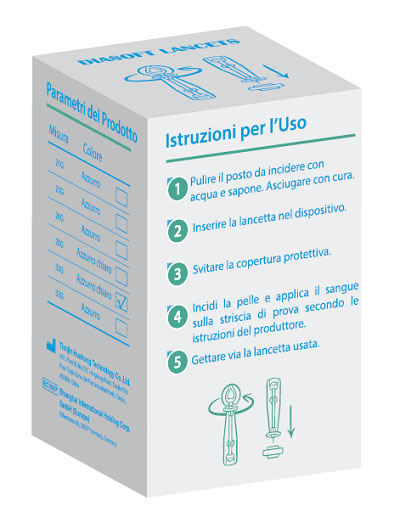 LANCETTE PUNGIDITO DIASOFT LANCET 25 PEZZI - fitfarma.it