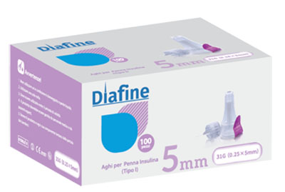 AGO PUNGIDITO PER INSULINA DIAFINE 31GX5MM 100 PEZZI - fitfarma.it