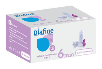 AGO PUNGIDITO PER INSULINA DIAFINE 31GX6MM 100 PEZZI - fitfarma.it