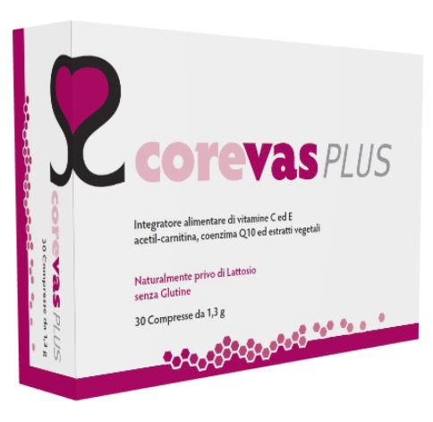 COREVAS PLUS 30 COMPRESSE - fitfarma.it