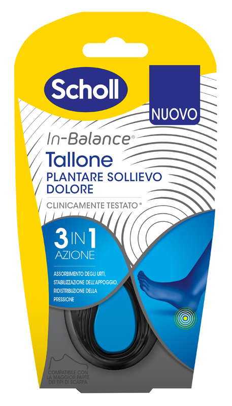 SCHOLL PLANTARE TALLONE L 2 PEZZI - fitfarma.it