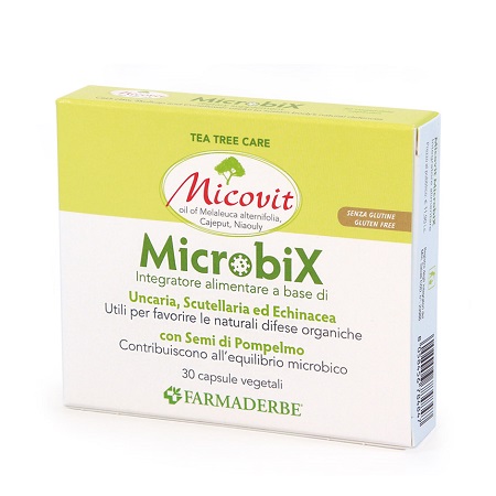 MICOVIT MICROBIX 30 CAPSULE - fitfarma.it