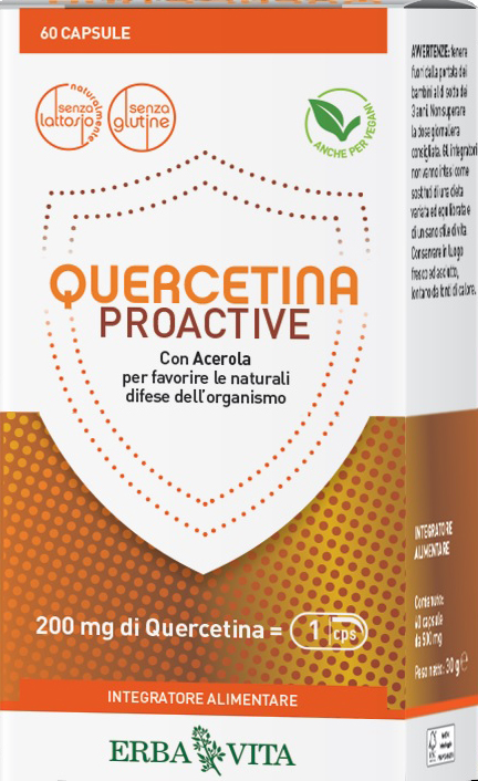 QUERCETINA PROACTIVE 60 CAPSULE - fitfarma.it