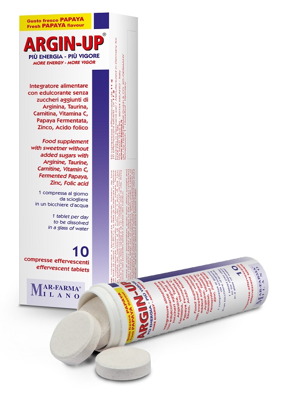 ARGIN UP 10 COMPRESSE EFFERVESCENTI - fitfarma.it