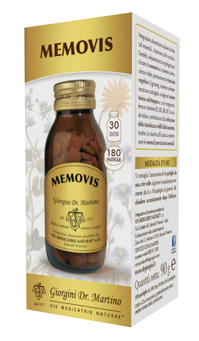 MEMOVIS 180 PASTIGLIE - fitfarma.it