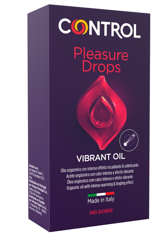 CONTROL VIBRANT OIL PLEASURE DROPS - fitfarma.it
