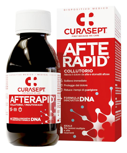 CURASEPT COLLUTORIO AFTE RAPID DNA 125 ML - fitfarma.it
