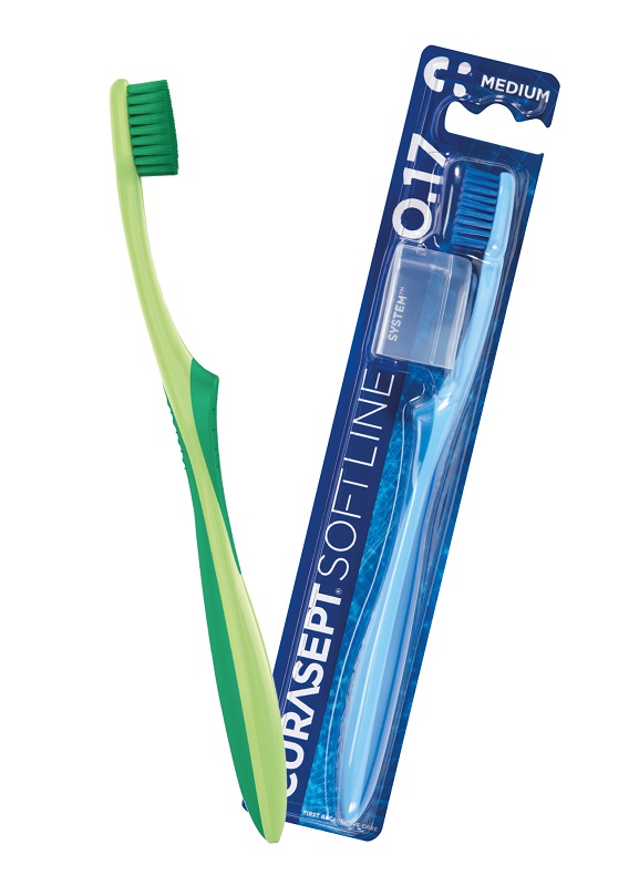 CURASEPT SPAZZOLINO MEDIUM 017 BIPACK - fitfarma.it