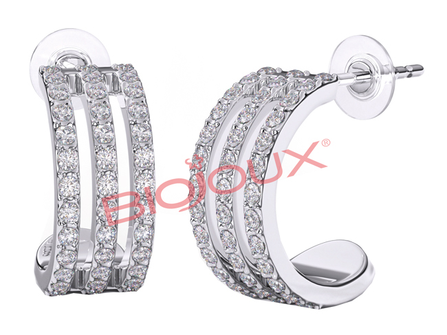 ORECCHINI MIAMI HOOP 15 MM - fitfarma.it