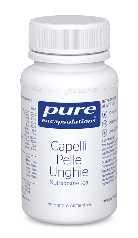 PURE ENCAPSULATIONS CAPELLI PELLE UNGHIE 30 CAPSULE - fitfarma.it