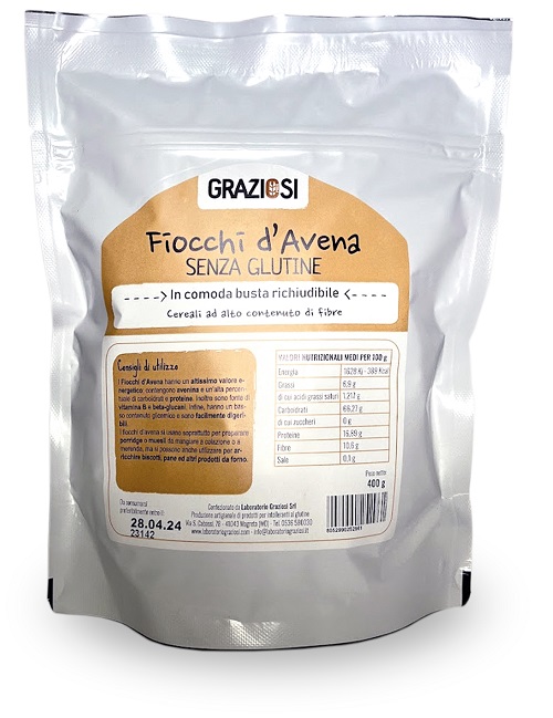 FIOCCHI D'AVENA 400 G - fitfarma.it