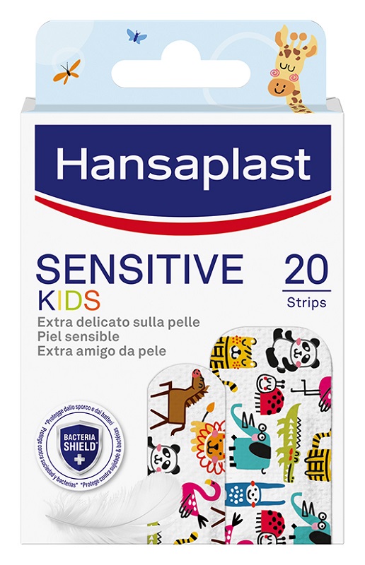 CEROTTO HANSAPLAST SENSITIVE KIDS 20 PEZZI ASSORTITI - fitfarma.it