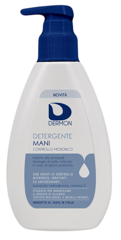 DERMON DETERGENTE MANI CONTROLLO MICROBICO 200 ML - fitfarma.it