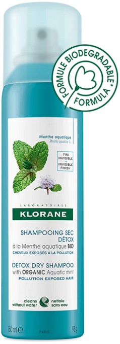 KLORANE SHAMPOO SECCO MENTA 150 ML - fitfarma.it