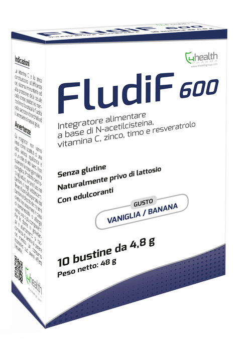 FLUDIF 600 VANIGLIA/BANANA 10 BUSTINE - fitfarma.it