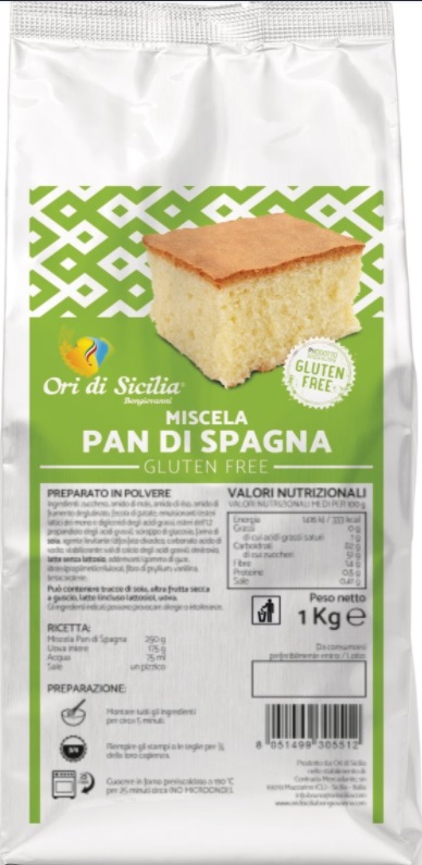 ORI DI SICILIA MIX ORO PAN DI SPAGNA 1 KG - fitfarma.it