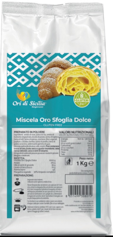 ORI DI SICILIA MIX ORO SFOGLIA DOLCE 1 KG - fitfarma.it