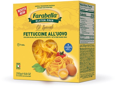 FARABELLA FETTUCCINE ALL'UOVO 250 G - fitfarma.it