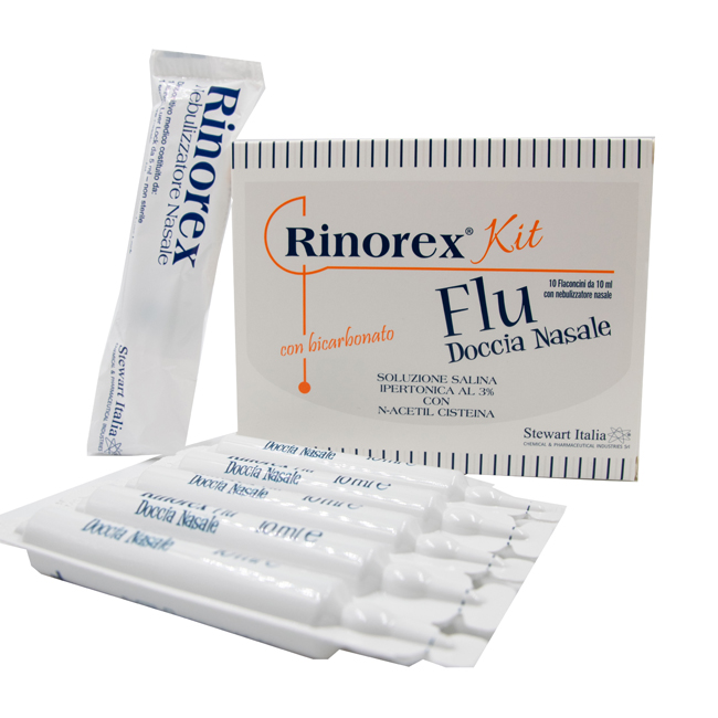 RINOREX FLU DOCCIA KIT - fitfarma.it