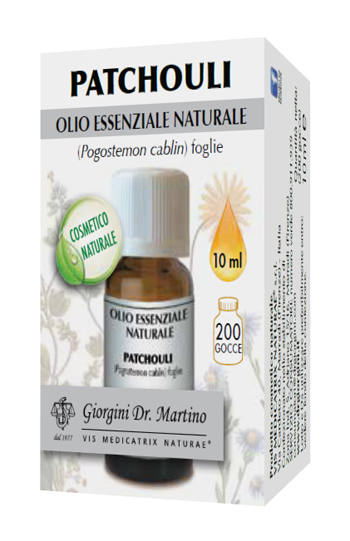 PATCHOULI OLIO ESSENZIALE NATURALE 10 ML - fitfarma.it