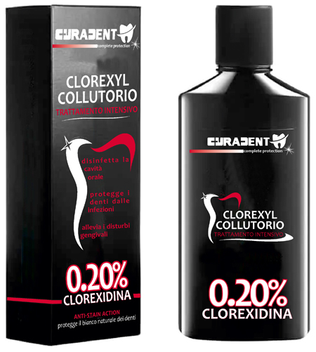 CURADENT CLOREXYL 0,20% CLOREXIDINA 250 ML - fitfarma.it