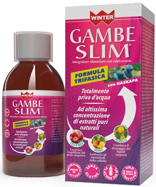 WINTER GAMBE SLIM FORMULA TRIFASICA 300 ML - fitfarma.it