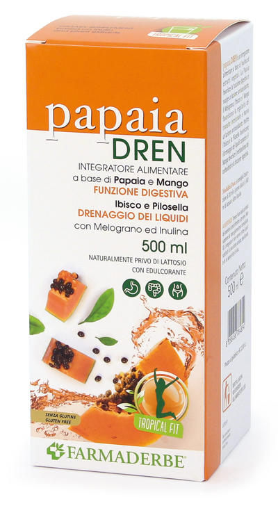 PAPAIA DREN 500 ML - fitfarma.it