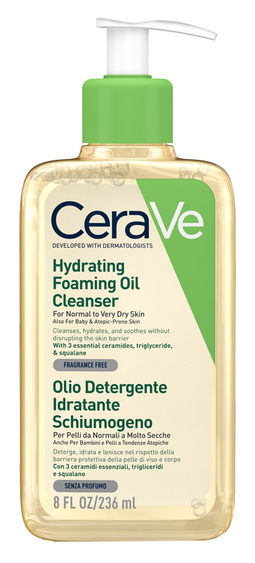 CERAVE HYDRATING OIL CLEANSER 236 ML - fitfarma.it