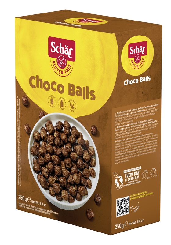 SCHAR CHOCO BALLS 250 G - fitfarma.it