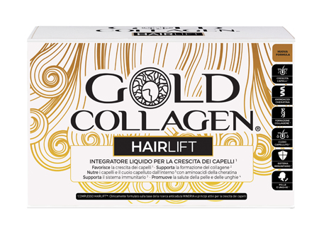 GOLD COLLAGEN HAIRLIFT 10 FLACONCINI DA 50 ML - fitfarma.it