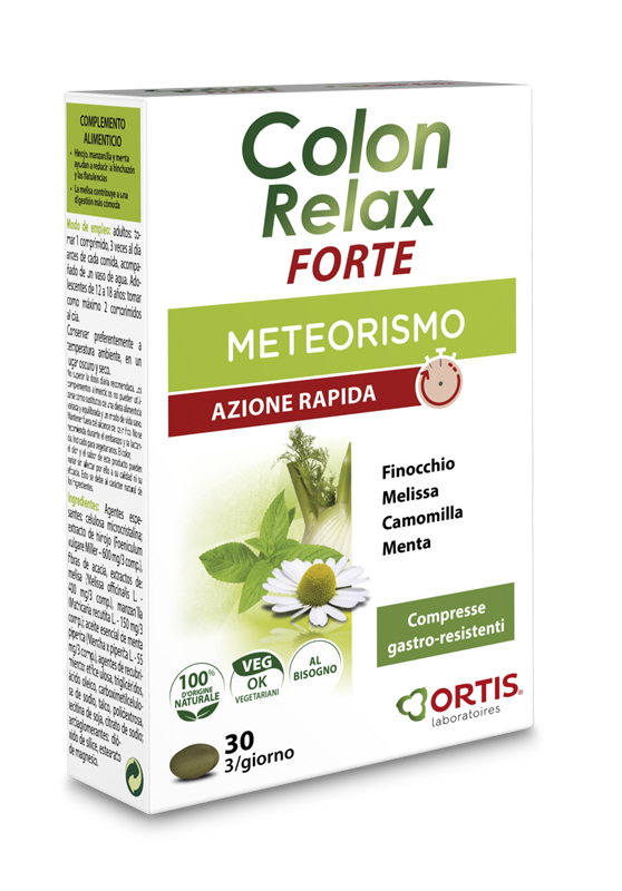 COLON RELAX FORTE 30 COMPRESSE - fitfarma.it