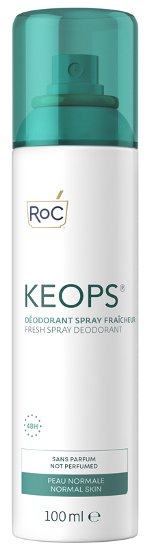 ROC KEOPS DEODORANTE SPRAY FRESCO 48H 100 ML - fitfarma.it