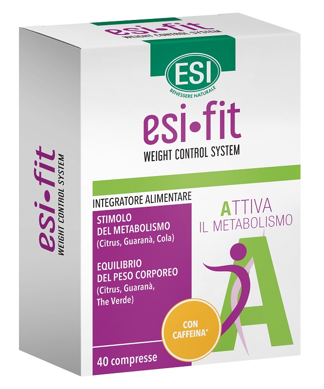 ESI FIT ATTIVA CON CAFFEINA 40 COMPRESSE - fitfarma.it