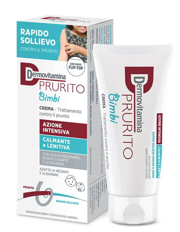 DERMOVITAMINA PRURITO BIMBI CREMA AZIONE INTENSIVA CALMANTE E LENITIVA 30 ML - fitfarma.it