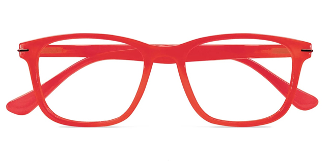 OCCHIALE DA LETTURA PREMONTATO TWINS SILVER FLAM ROSSO +1,50 - fitfarma.it