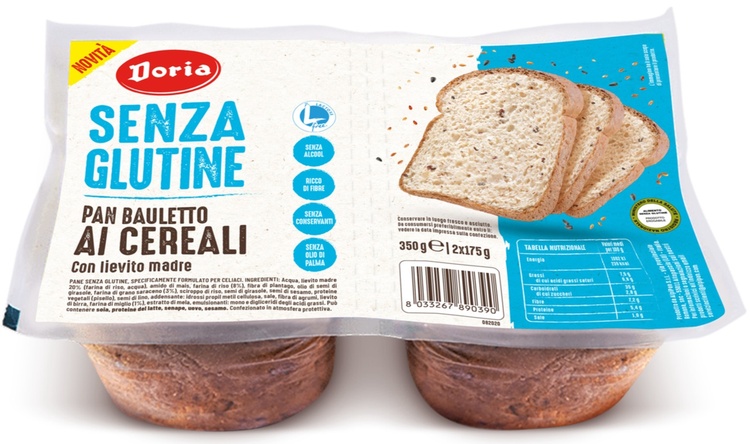 DORIA PAN BAULETTO CEREALI 2X175 G - fitfarma.it