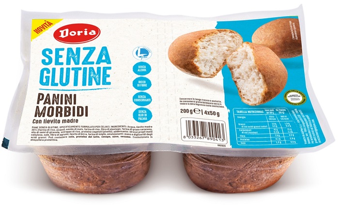 DORIA PANINI MORBIDI 4X50 G - fitfarma.it