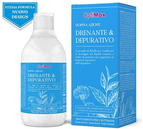 OPTIMAX DRENANTE DEPURATIVO 500 ML - fitfarma.it