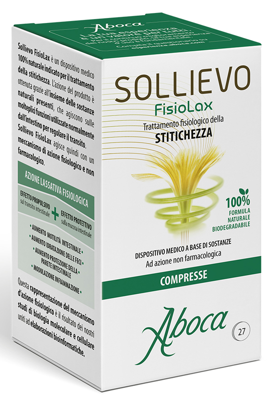 SOLLIEVO FISIOLAX 27 COMPRESSE - fitfarma.it