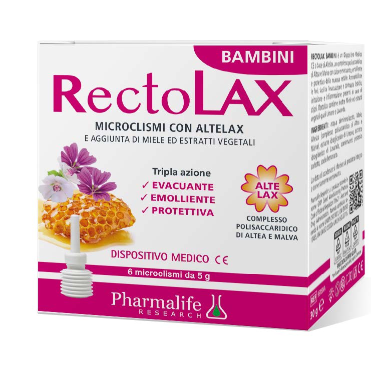 RECTOLAX BAMBINI MICROCLISMI 6 PEZZI DA 5 G - fitfarma.it