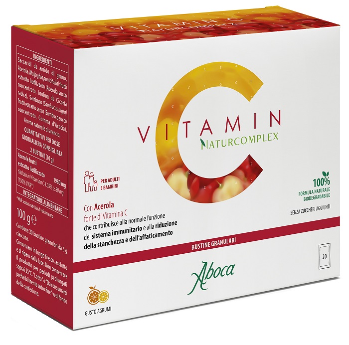 VITAMIN C NATURCOMPLEX 20 BUSTINE - fitfarma.it