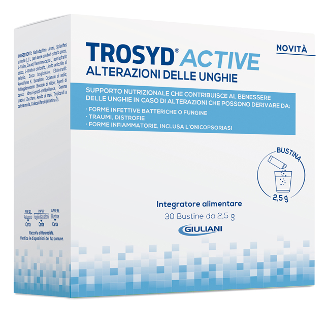 TROSYD ACTIVE ALTERAZIONI UNGHIE 30 BUSTINE - fitfarma.it